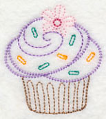 Sweet Cupcake with Sprinkles (Vintage) - Image 2