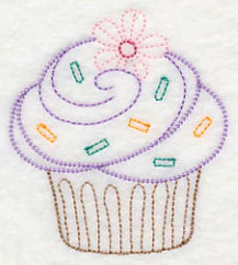 Sweet Cupcake with Sprinkles (Vintage) - Image 3