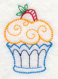 Sweet Cupcake with Strawberry (Vintage) - Image 2