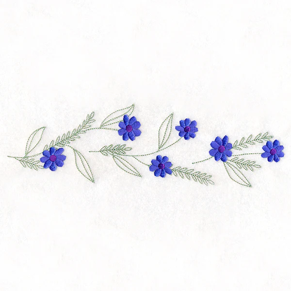 Sweet Delicate Flowers Border - Image 2