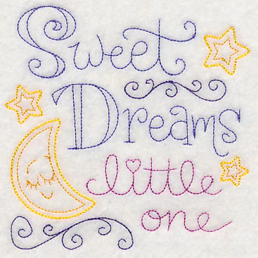 Sweet Dreams Little One Square (Vintage) - Image 4