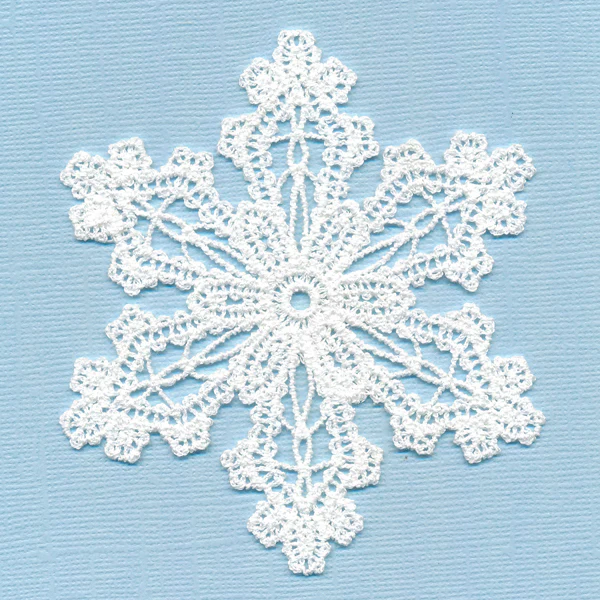 Sweet Dreams Snowflake (Battenburg Lace) - Image 3