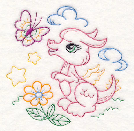 Sweet Fantasy Dragon (Vintage) - Image 3