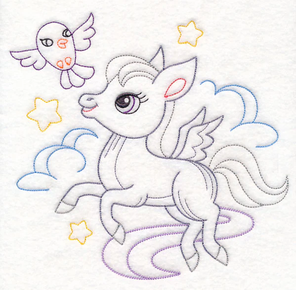 Sweet Fantasy Pegasus (Vintage)