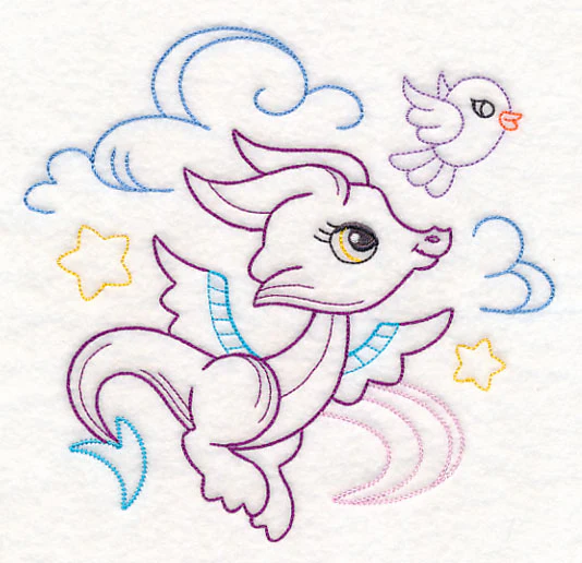 Sweet Fantasy Wyvern (Vintage) - Image 2