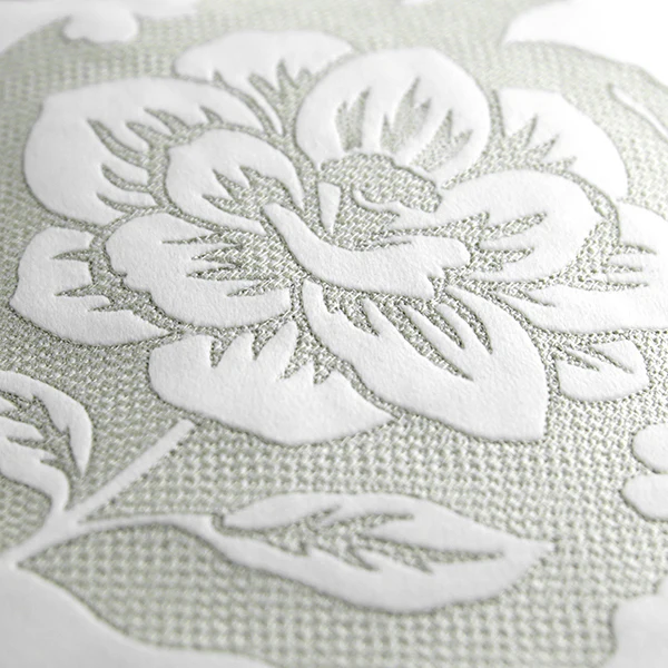Sweet Floral Silhouette (Embossed) - Image 2