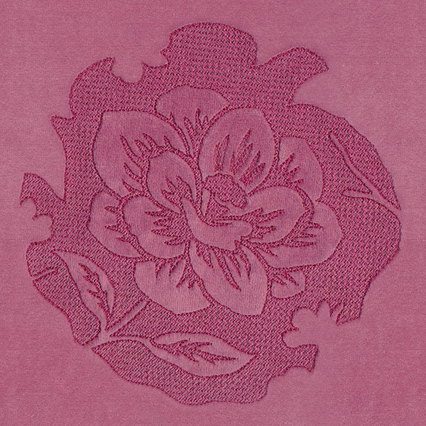 Sweet Floral Silhouette (Embossed) - Image 3
