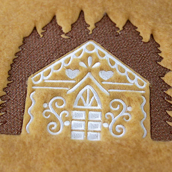 Sweet Gingerbread House (Embossed) - Image 2