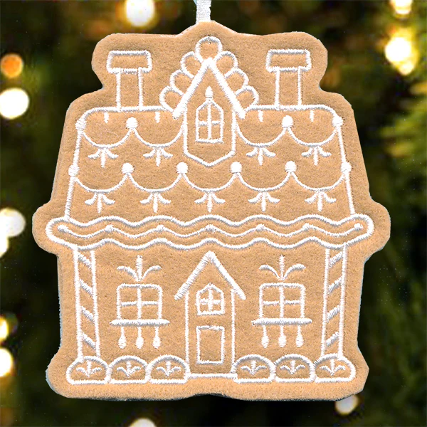 Sweet Gingerbread House (In-the-Hoop) - Image 4