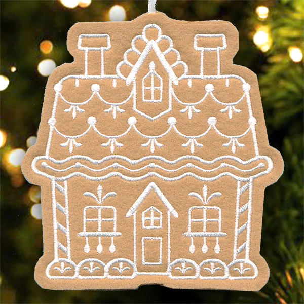 Sweet Gingerbread House (In-the-Hoop) - Image 6
