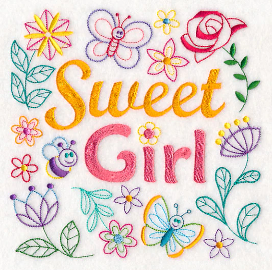 Sweet Girl Square - Image 2