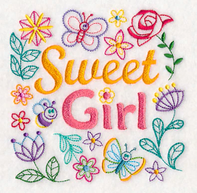 Sweet Girl Square - Image 4