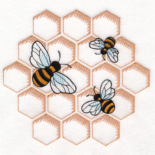 Sweet Honeycomb Etching - Image 2