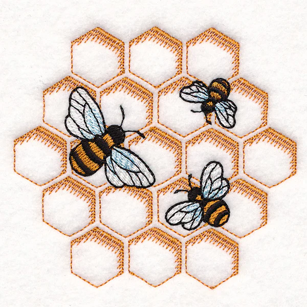 Sweet Honeycomb Etching - Image 4