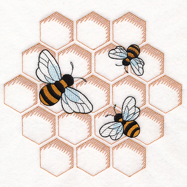 Sweet Honeycomb Etching - Image 5