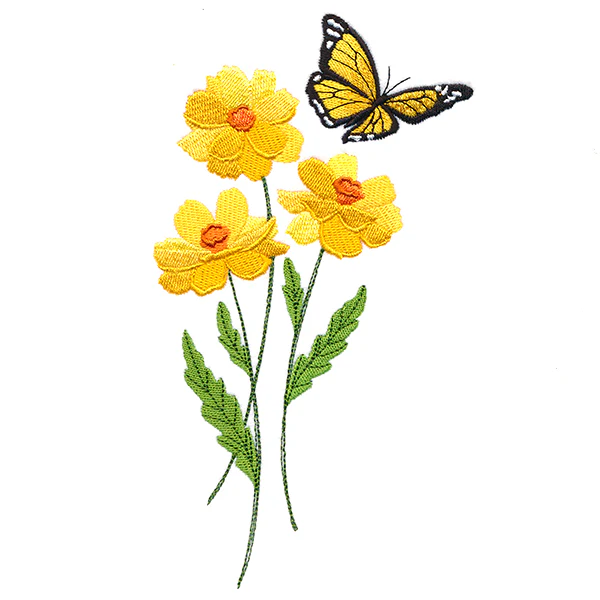 Sweet Monarch Butterfly in Cosmos - Image 5