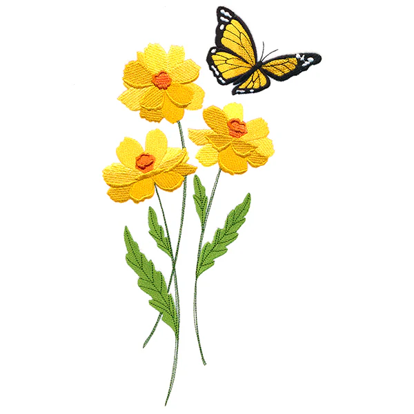 Sweet Monarch Butterfly in Cosmos - Image 9