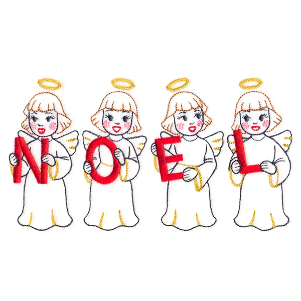 Sweet Noel Angels (Vintage) - Image 3