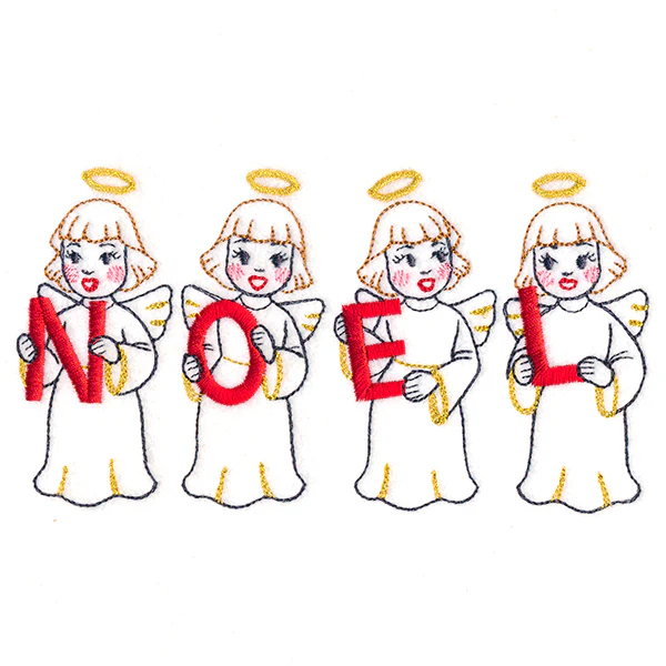 Sweet Noel Angels (Vintage) - Image 4