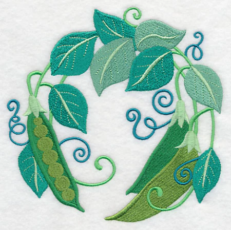 Sweet Pea Wreath - Image 3