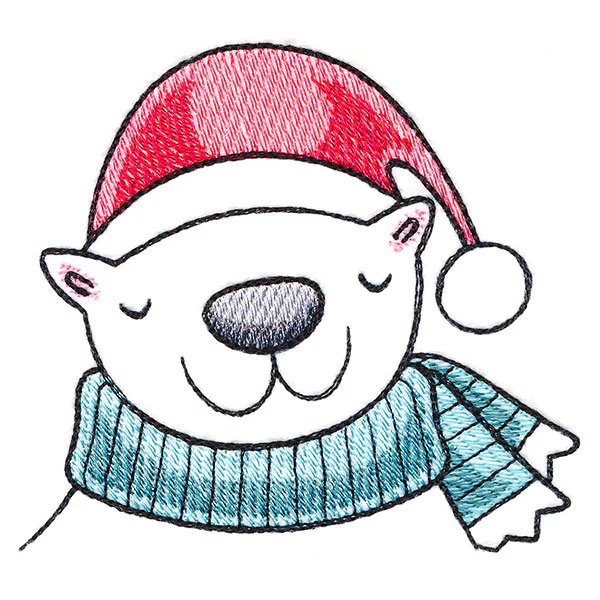 Sweet Polar Bear Pocket Peeker - Image 3