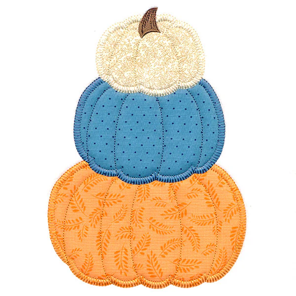 Sweet Pumpkin Stack (Heirloom Applique) - Image 3