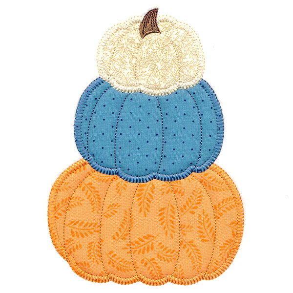 Sweet Pumpkin Stack (Heirloom Applique) - Image 5