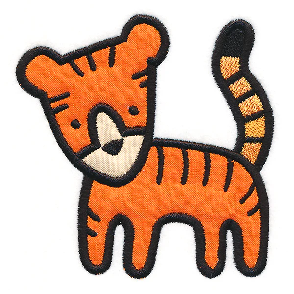 Sweet Safari Tiger (Applique) - Image 3