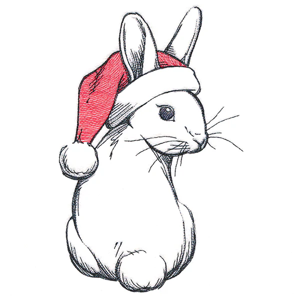 Sweet Santa Bunny - Image 4