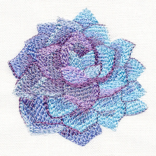 Sweet Succulent in Watercolor - Image 2