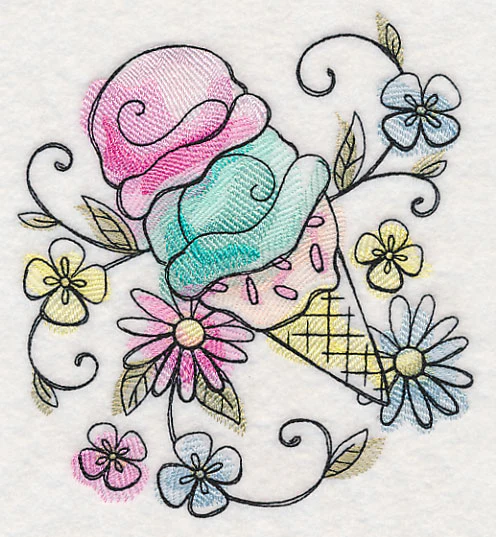Sweet Summertime Ice Cream 2 - Image 2