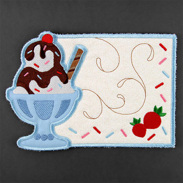 Sweet Sundae Mug Rug (In-the-Hoop) - Image 6
