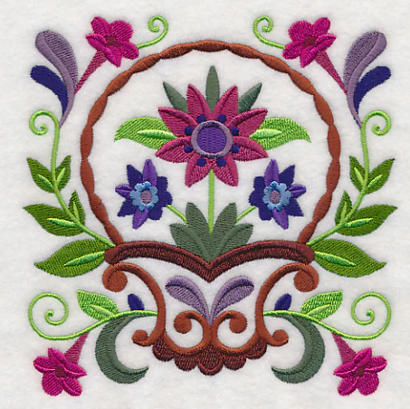Sweet Symmetry Flower Basket 1 - Image 3