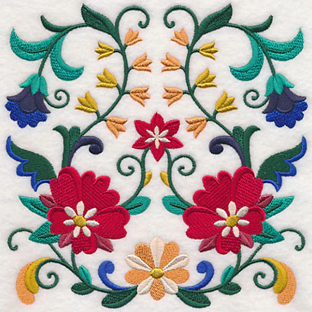 Sweet Symmetry Flower Square 2 - Image 3