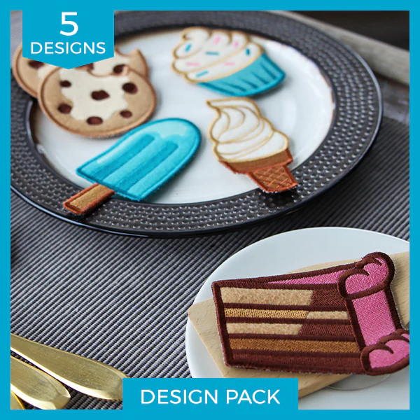 Sweet Treats from the Kitchen (In-the-Hoop)  Design Pack - Image 7