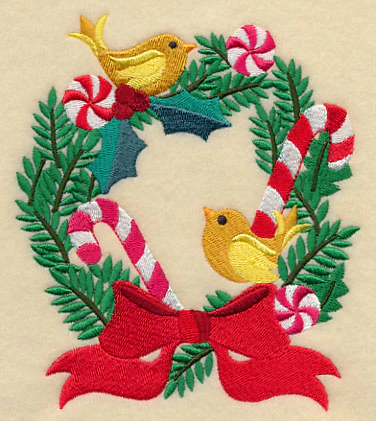 Sweet Tweet Christmas Wreath - Image 5