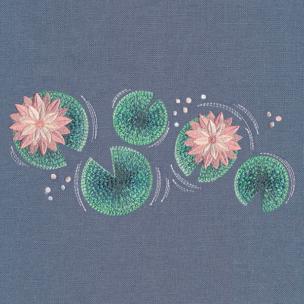 Sweet Water Lily Border - Image 2