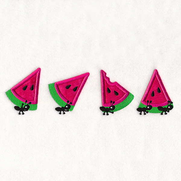 Sweet Watermelon Border (Applique) - Image 8