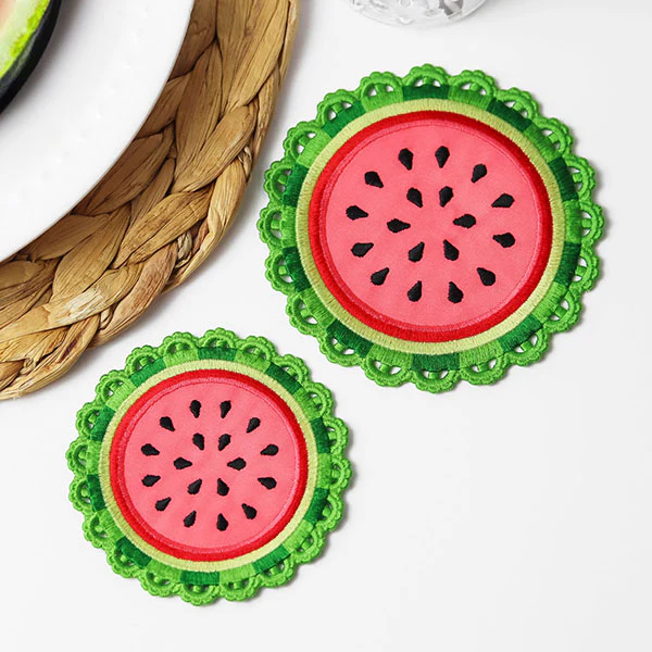 Sweet Watermelon Coaster (In-the-Hoop) - Image 12