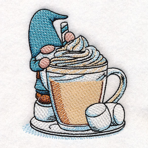 Sweet Winter Gnome with Hot Cocoa - Image 4