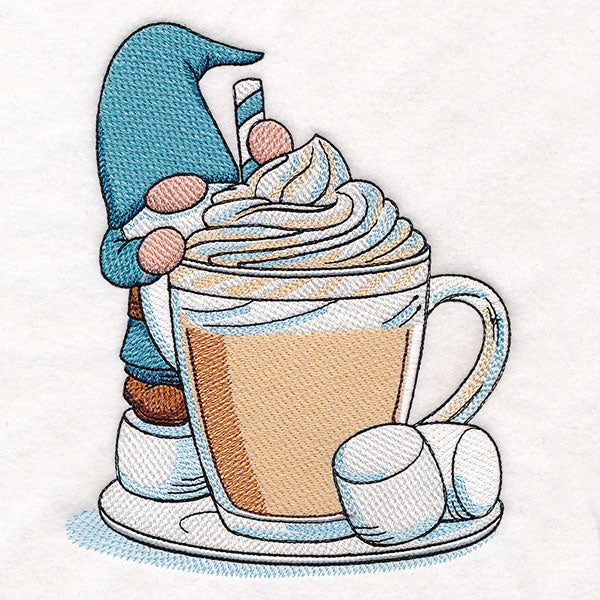 Sweet Winter Gnome with Hot Cocoa - Image 5