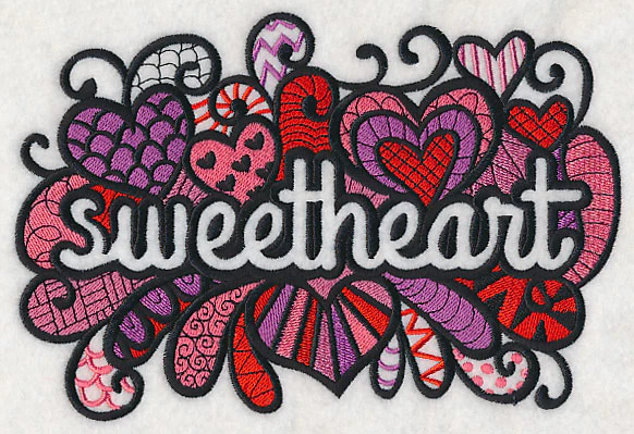 Sweetheart (Blackwork) - Image 2