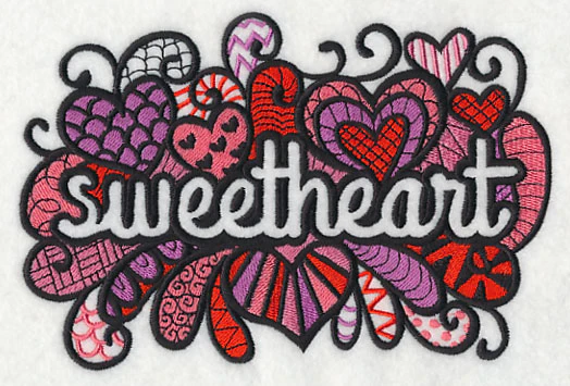 Sweetheart (Blackwork) - Image 3