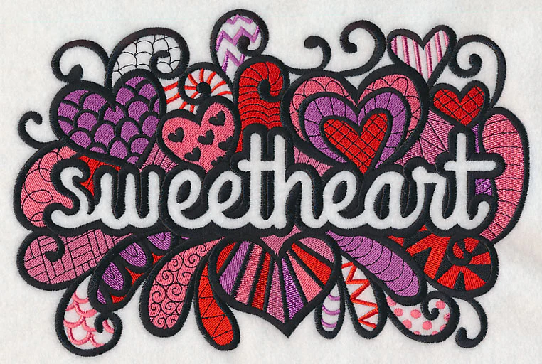 Sweetheart (Blackwork) - Image 4