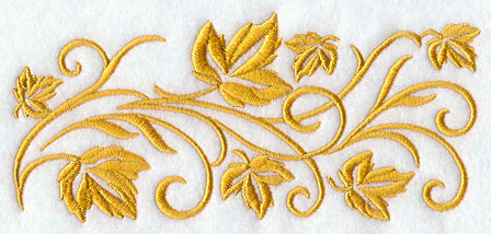 Swirling Leaf Border - Image 2