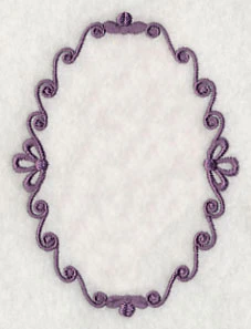 Swirling Monogram Frame - Image 4