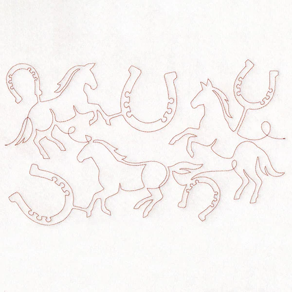 Tame the Wild Horses (Edge-to-Edge Quilting) - Image 5