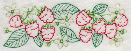 Tasty Raspberry Border (Vintage) - Image 4