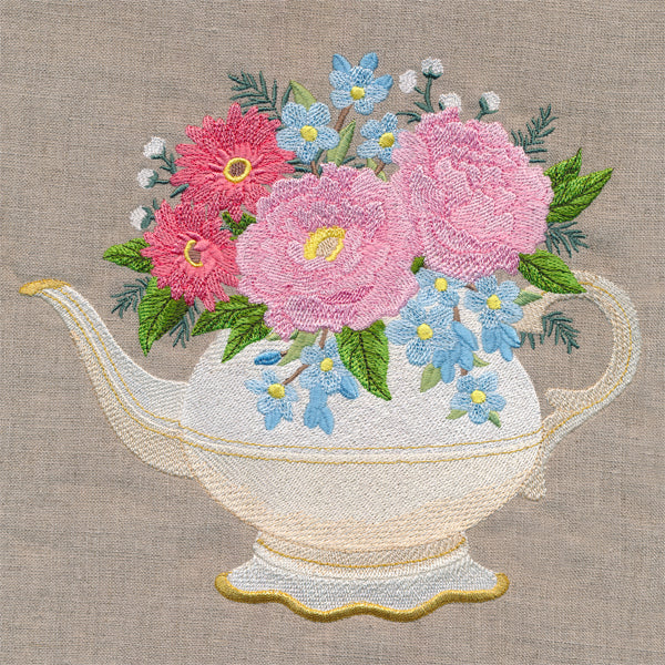Tea Time in Bloom - Image 4