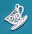 Teacup Charm (Lace) - Image 2